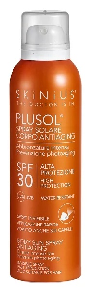 Spray solaire SKINIUS Plusol SPF 30 pour le corps 150 ml