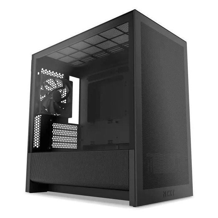 Case mid-tower Micro-ATX - NZXT - CC-H31FB-01 - H3 Flow - Flusso d'aria eccezionale - Nero - GPU di grande formato