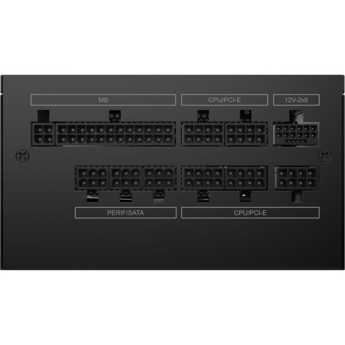 XIGMATEK - Prime M - PC-voeding - 1000 W - 80+ Gold - ATX3.1 - Volledig modulair - PCI-E 5.1 12VHPWR