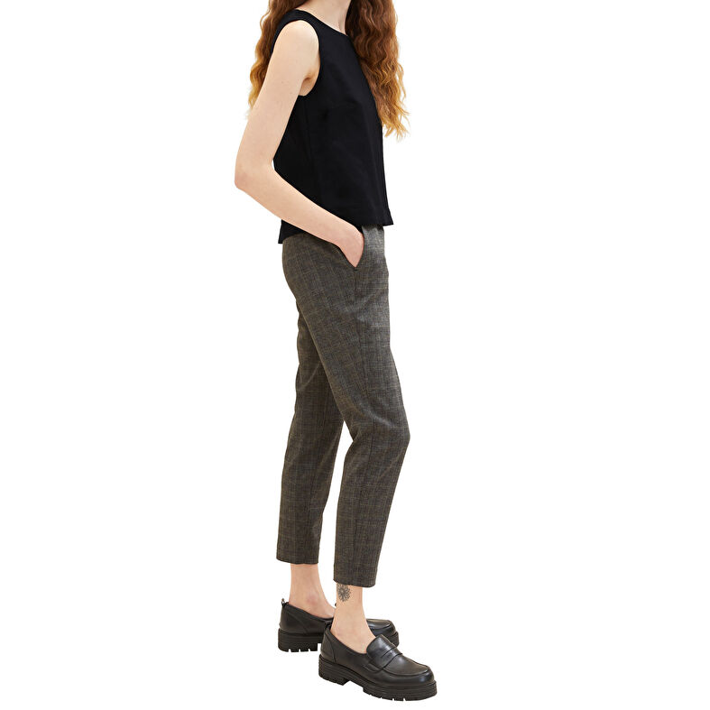 Pantalon Femme Gris