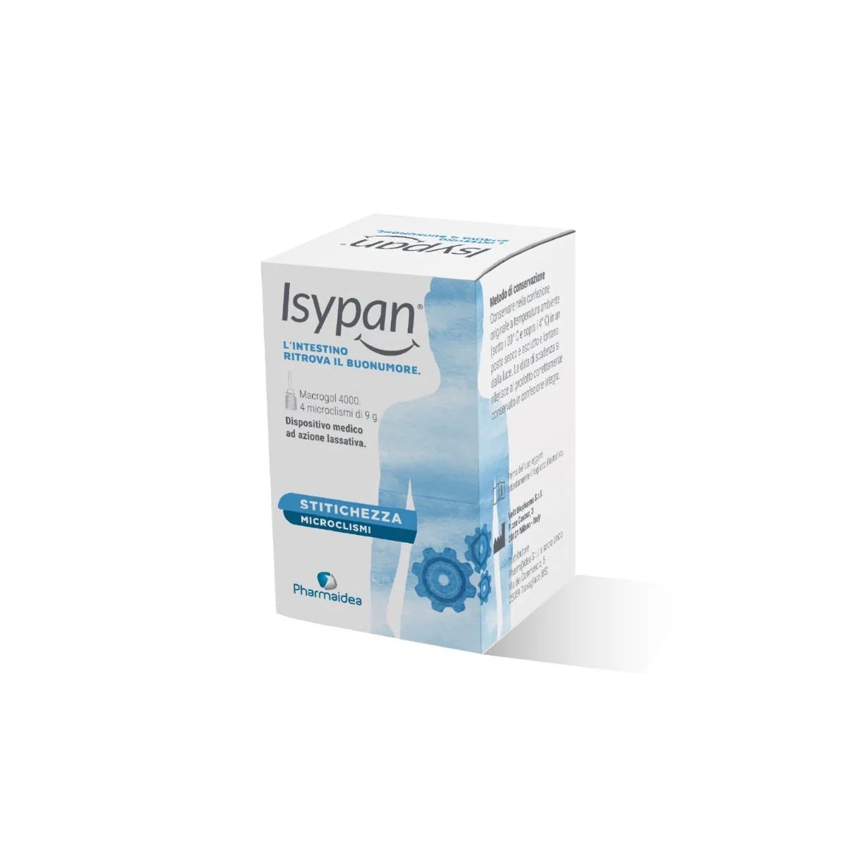 ISYPAN Microenemas para el estreñimiento en adultos Efecto laxante