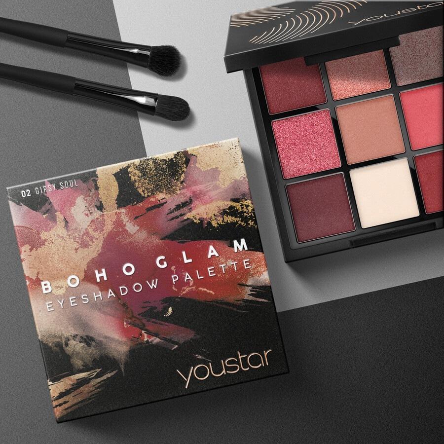 „Youstar Boho Glam“ akių šešėlių paletė – 10,8 g