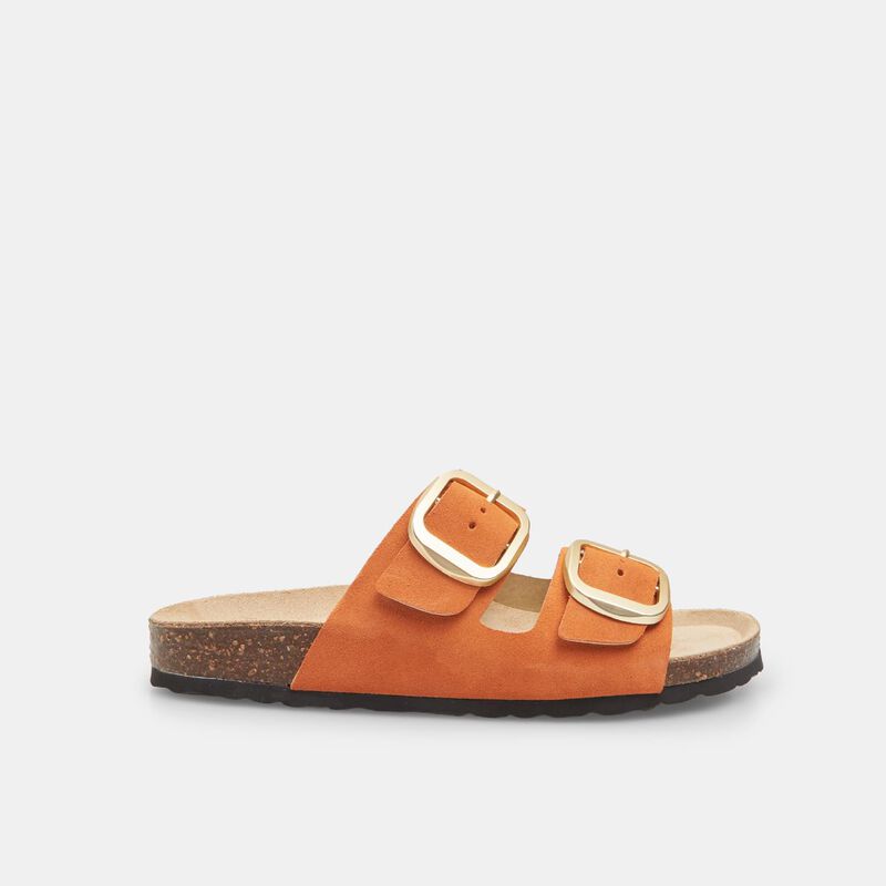 Damesslipper van nubuck