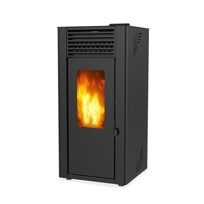 Supra 11,9 kW zwarte houtpelletkachel - Orphee 12 zwart
