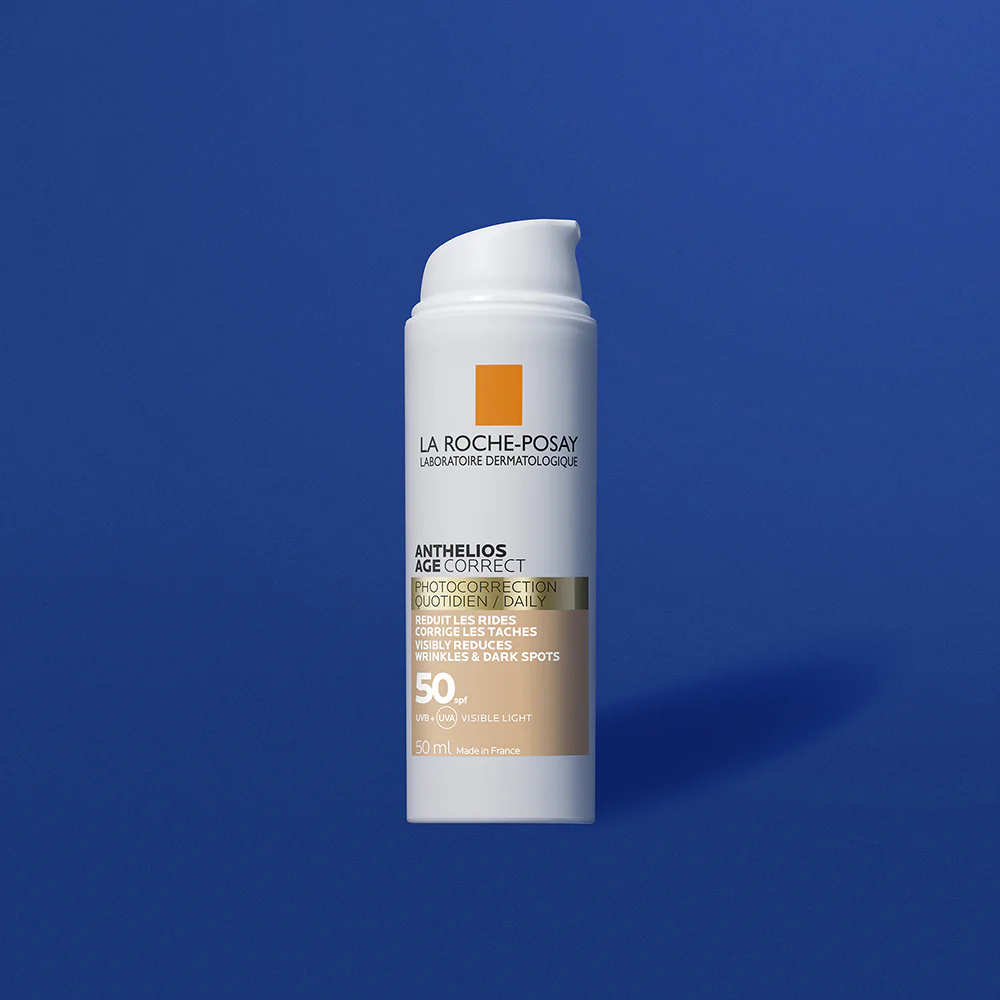 Anthelios Age Correct Tinted Crema solare colorata Trattamento foto-correttivo SPF 50 - Solare viso alta prot.