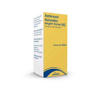 Azevedos ambroksolis Azevedos atsikosėjimą lengvinantis sirupas 200 ml 200 ml