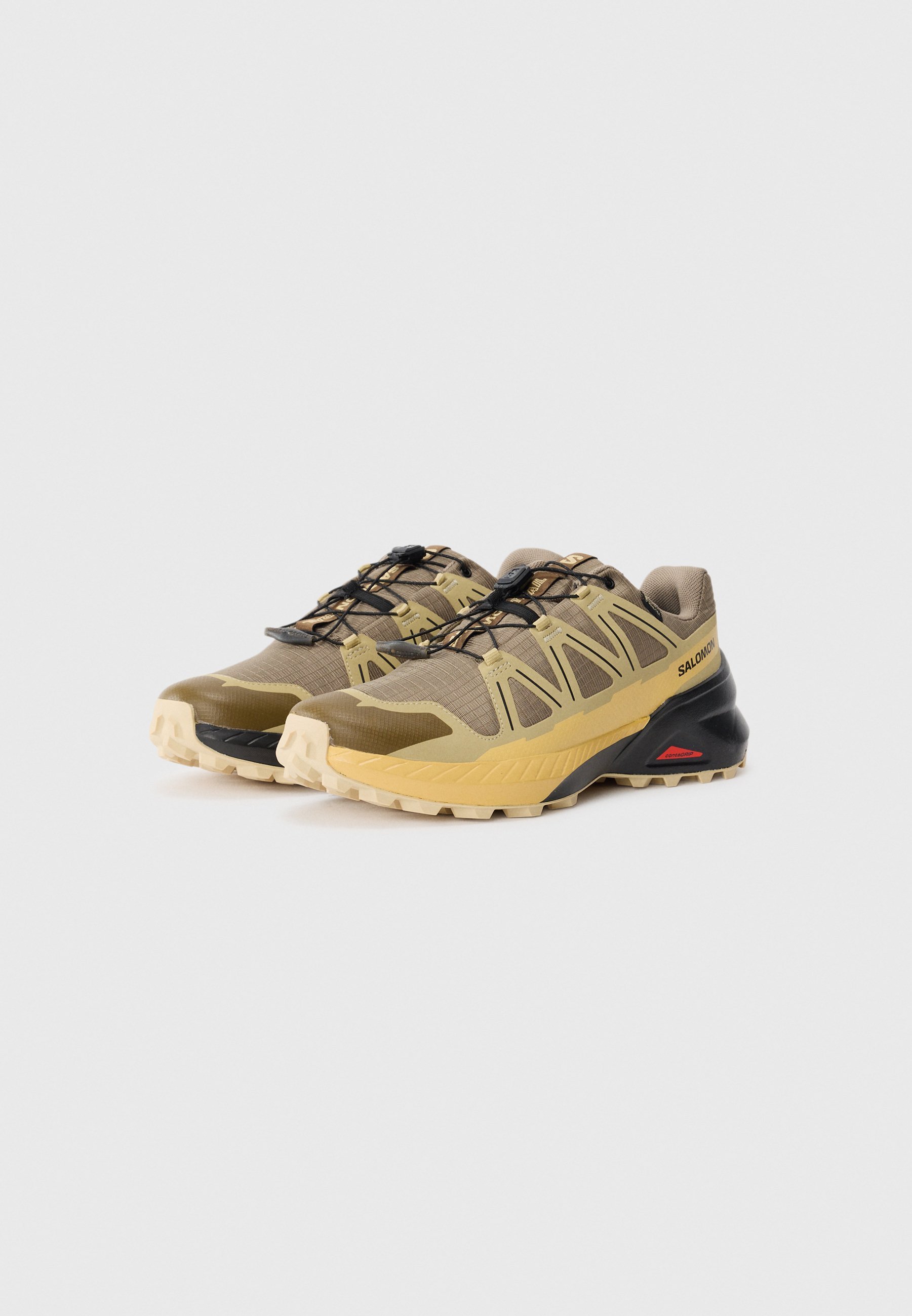 Salomon SPEEDCROSS PEAK GTX - Wandelschoenen - steengrijs/grijsgroen/groen nevel