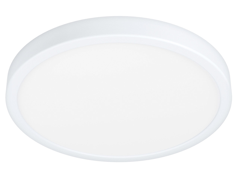 Plafon Fueva LED 28,5 cm stalowa biała