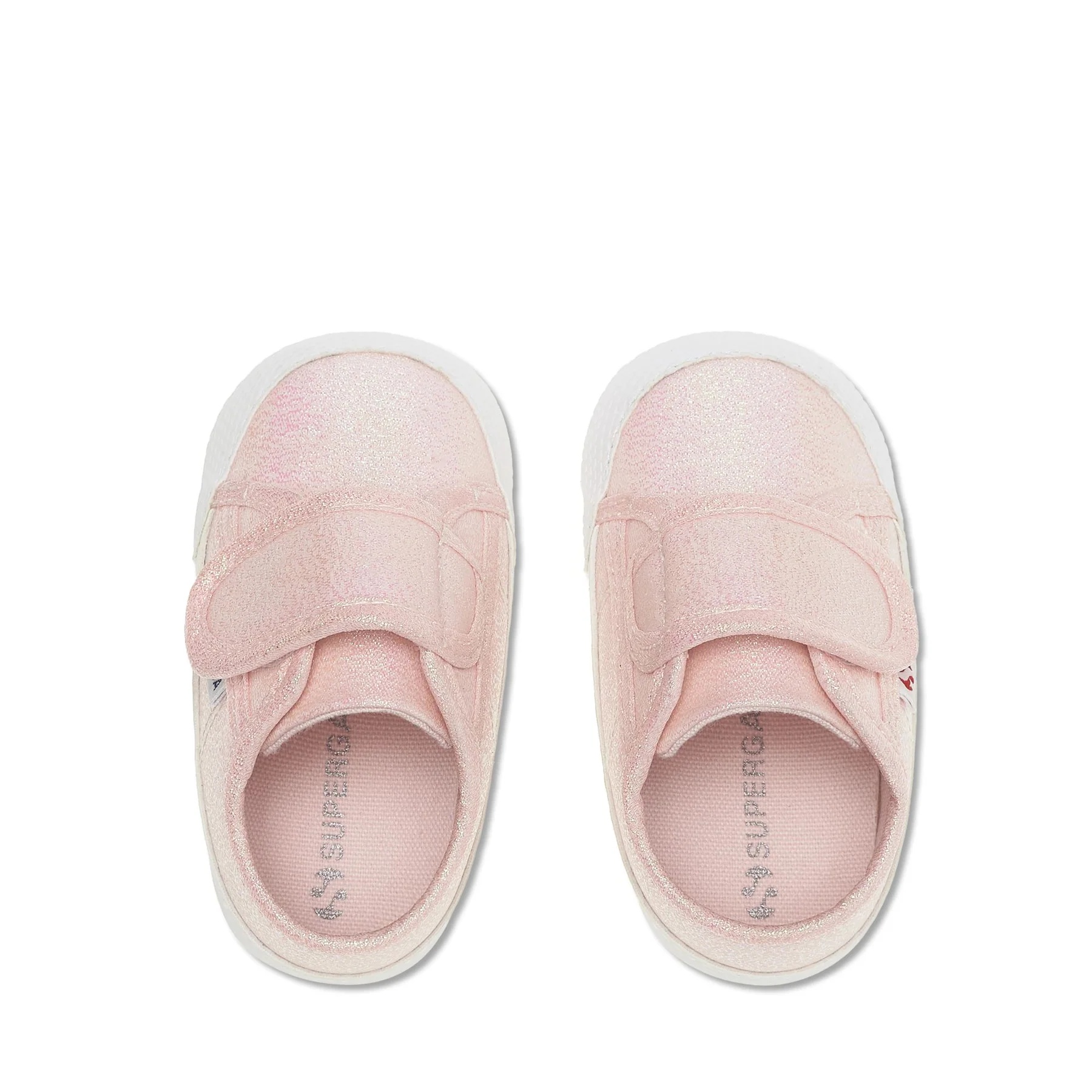 4006 BABY STRAP LAME-PINK ISH IRIDESCENT