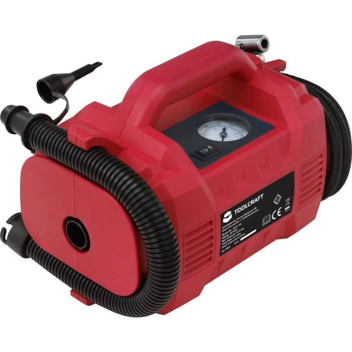 Compresor - TOOLCRAFT - KLK-118 - 2 hp - 24 l - 10 bar