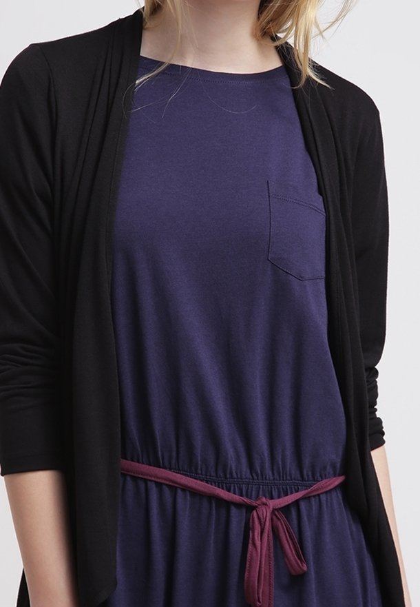 TWINTIP Jersey jurk - donkerblauw
