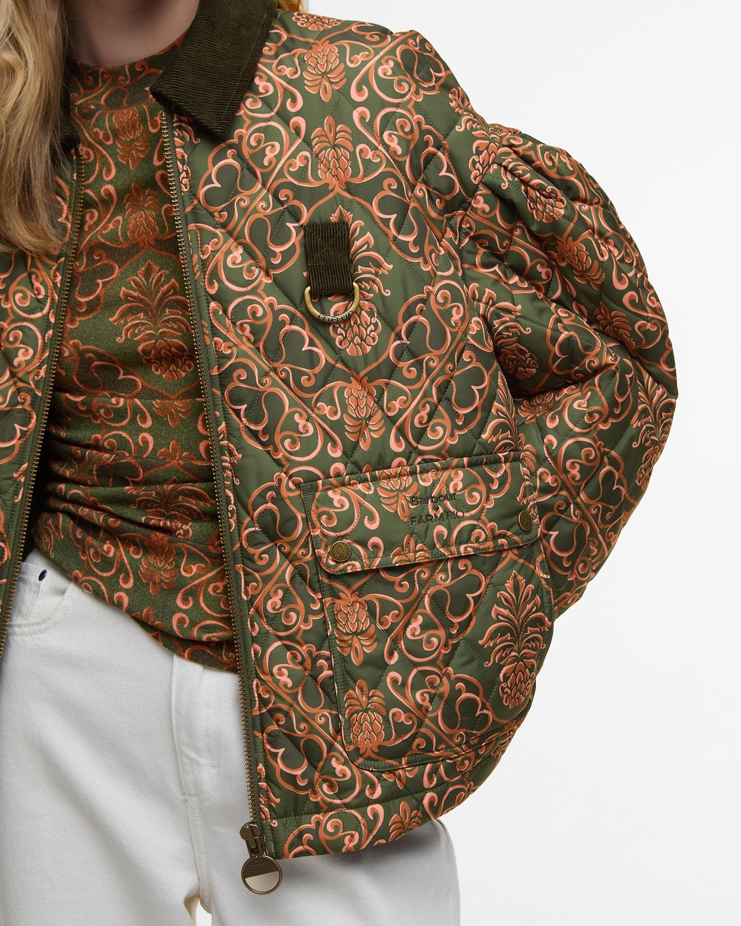 Barbour BARBOUR FARM RIO LUISA QUILT - Leichte Jacke - Grün