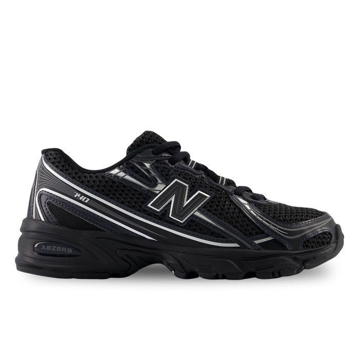 Zapatillas deportivas - NEW BALANCE - 740 (GR740BM) - Negras - Para niños - Con cordones