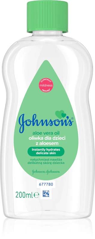 Johnson's® Care olje aloe vere