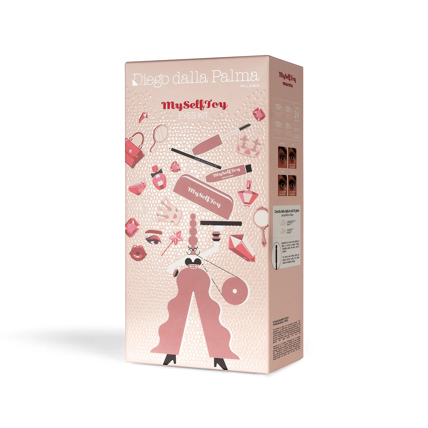 Occhi Kit Myselftoy Mascara - Cofanetto Make Up, Mascara, Matita occhi