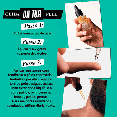 Kiehl's Ingrown Hair Tone-Correcting Intimate Drops Gotas Corpo Personals Uniformizadoras Tom Pele 30 ml 30 ml
