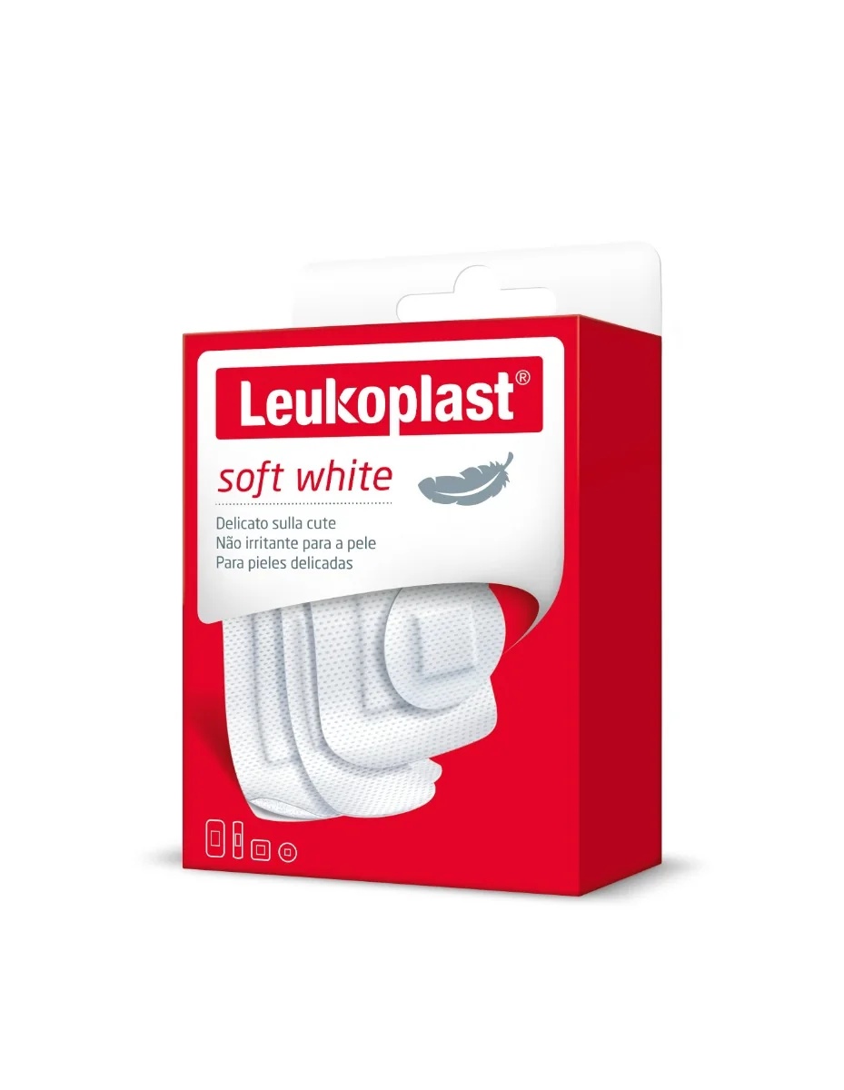 LEUKOPLAST Leukoplast Zacht Wit 40 stuks ademende pleisters