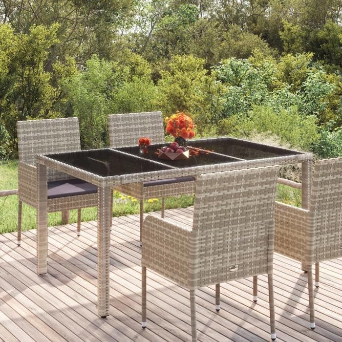 Mesa de jardín 