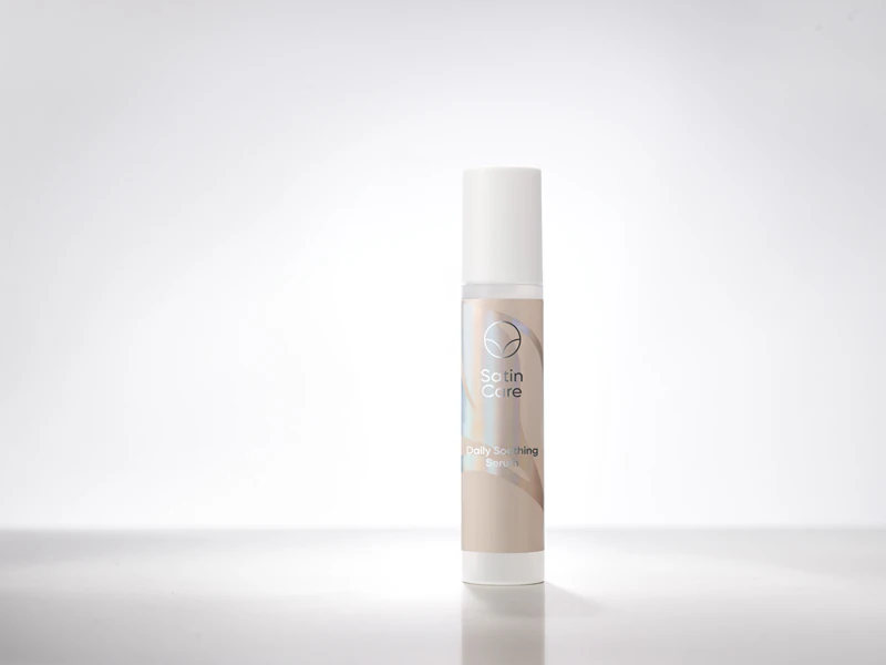 Sérum calmante Gillette Venus para pelos pubianos e pele, ideal para estilizar a região da virilha.