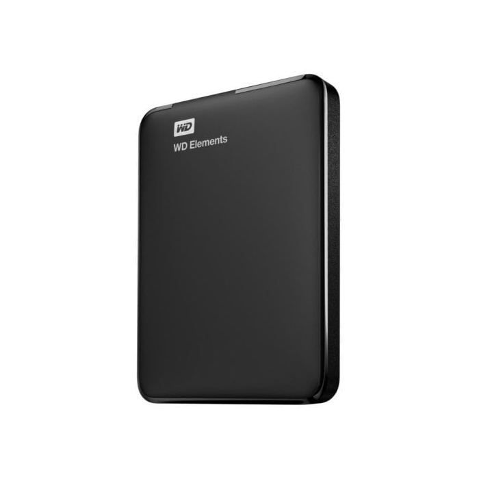 Externe harde schijf - WESTERN DIGITAL - Elements - 4TB - USB 3.0 - 2,5 inch - Zwart