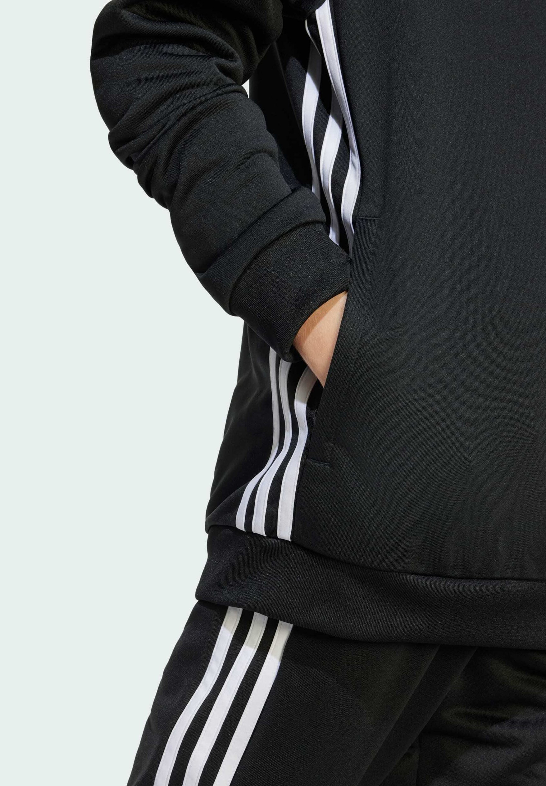 adidas Performance TIRO 25 ESSENTIALS KIDS - Hoodie - zwart wit