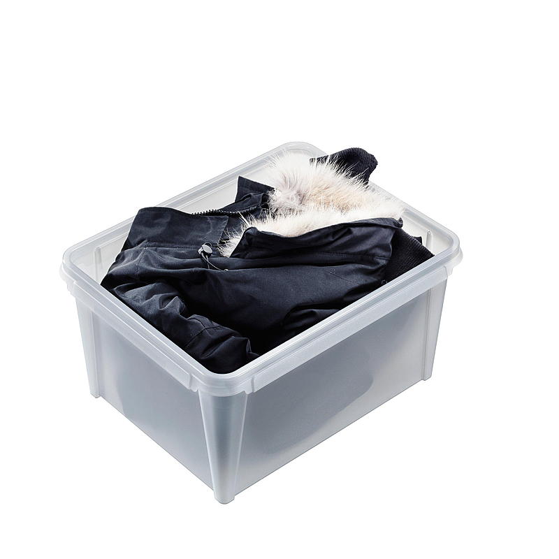 Caja de almacenamiento Smartstore™ con tapa, 33 litros, para uso en seco, L50 x W40 x H27 cm
