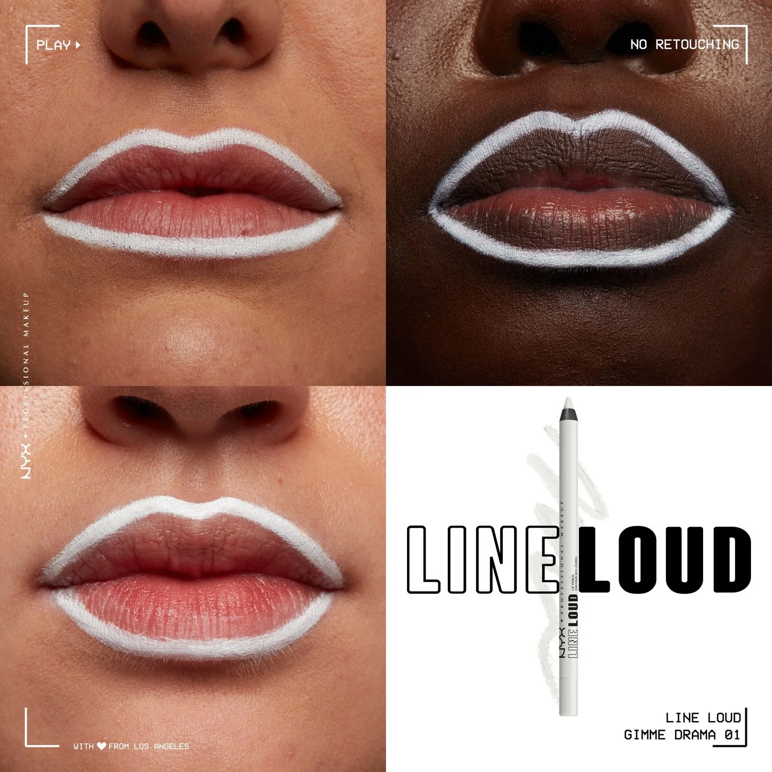 Labbra Line Loud Lip Liner Pencil - Matita labbra