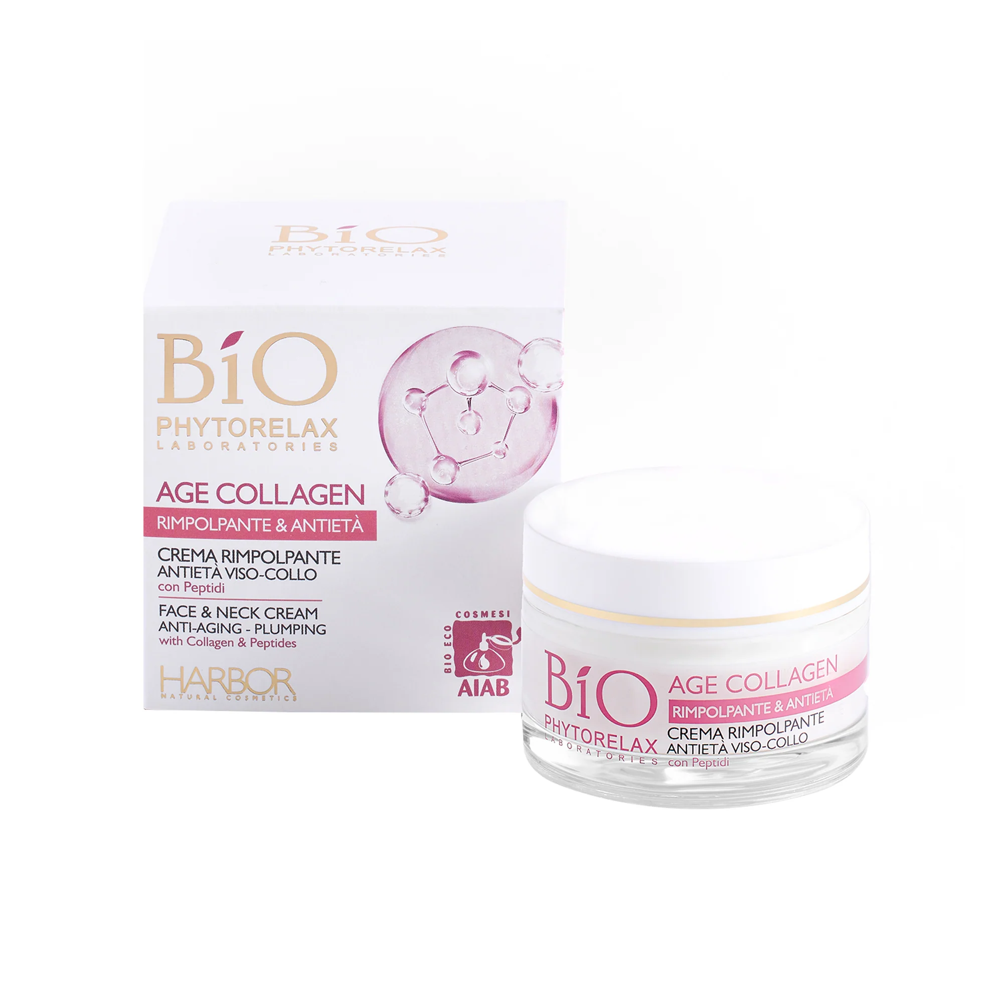Age Collagen Crema Rimpolpante Antietà Viso-Collo - Tratt.viso 24 ore antirughe, Tratt.collo e décolleté antirughe