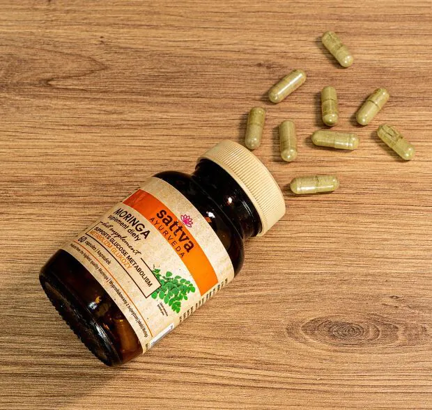 Sattva Ayurveda Ekstrakt z moringi Kapsułki