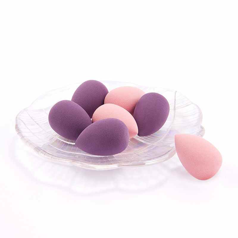 Mini houppette à maquillage, éponge à fond de teint, outil de beauté et accessoire de maquillage en forme de goutte d'eau