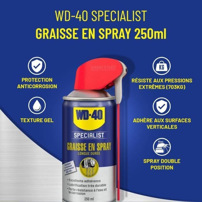 WD40 Specialist Long Lasting Grease Spray 250ml
