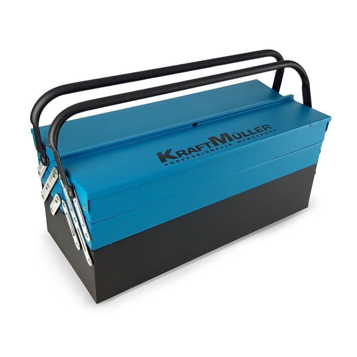 Kraft Müller KM-85PCS Heavy-Duty Metal Tool Set with 85 Chrome Vanadium Tools, Screwdrivers, and Pliers