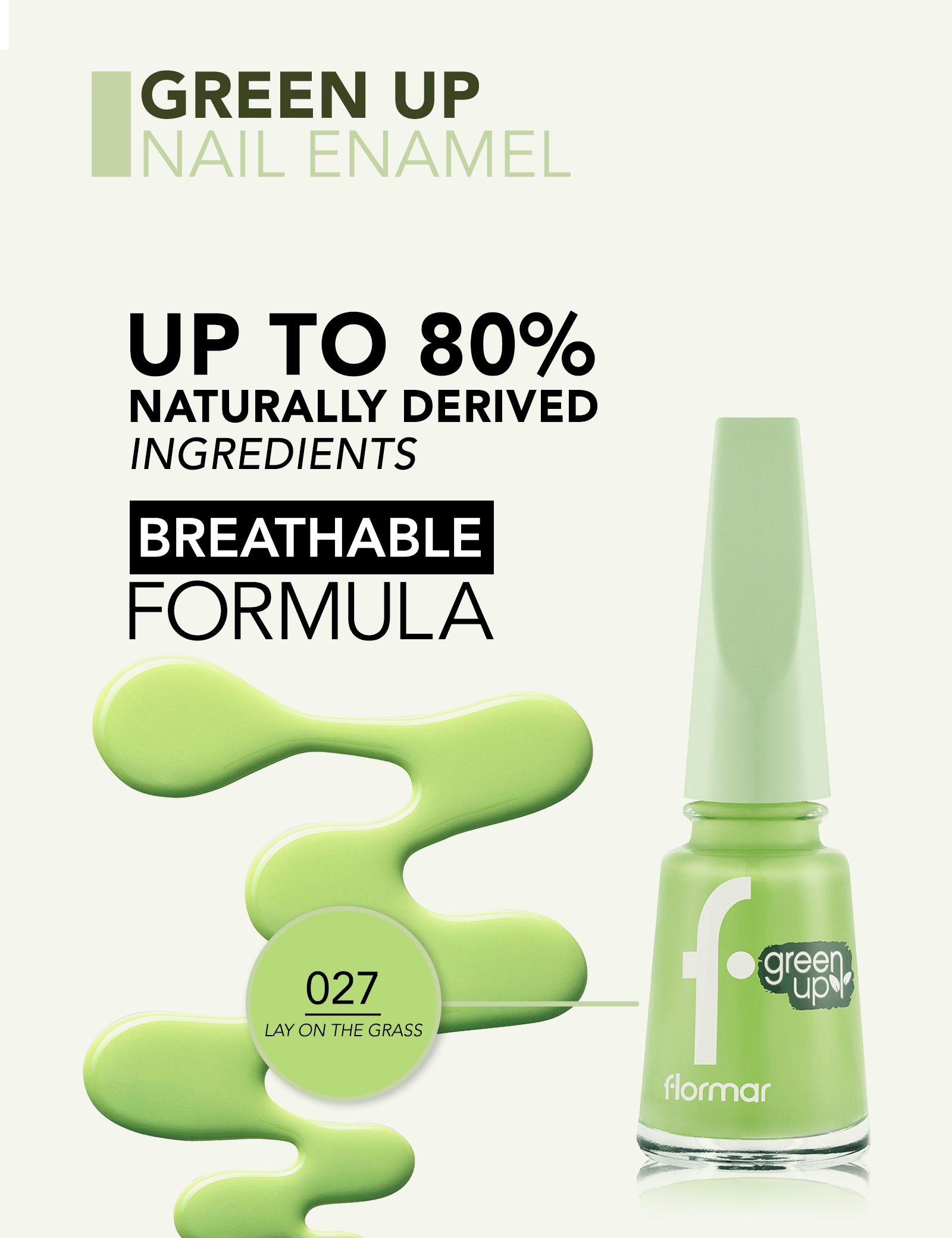 Green Up Nail Enamel lak za nokte Lakovi za nokte