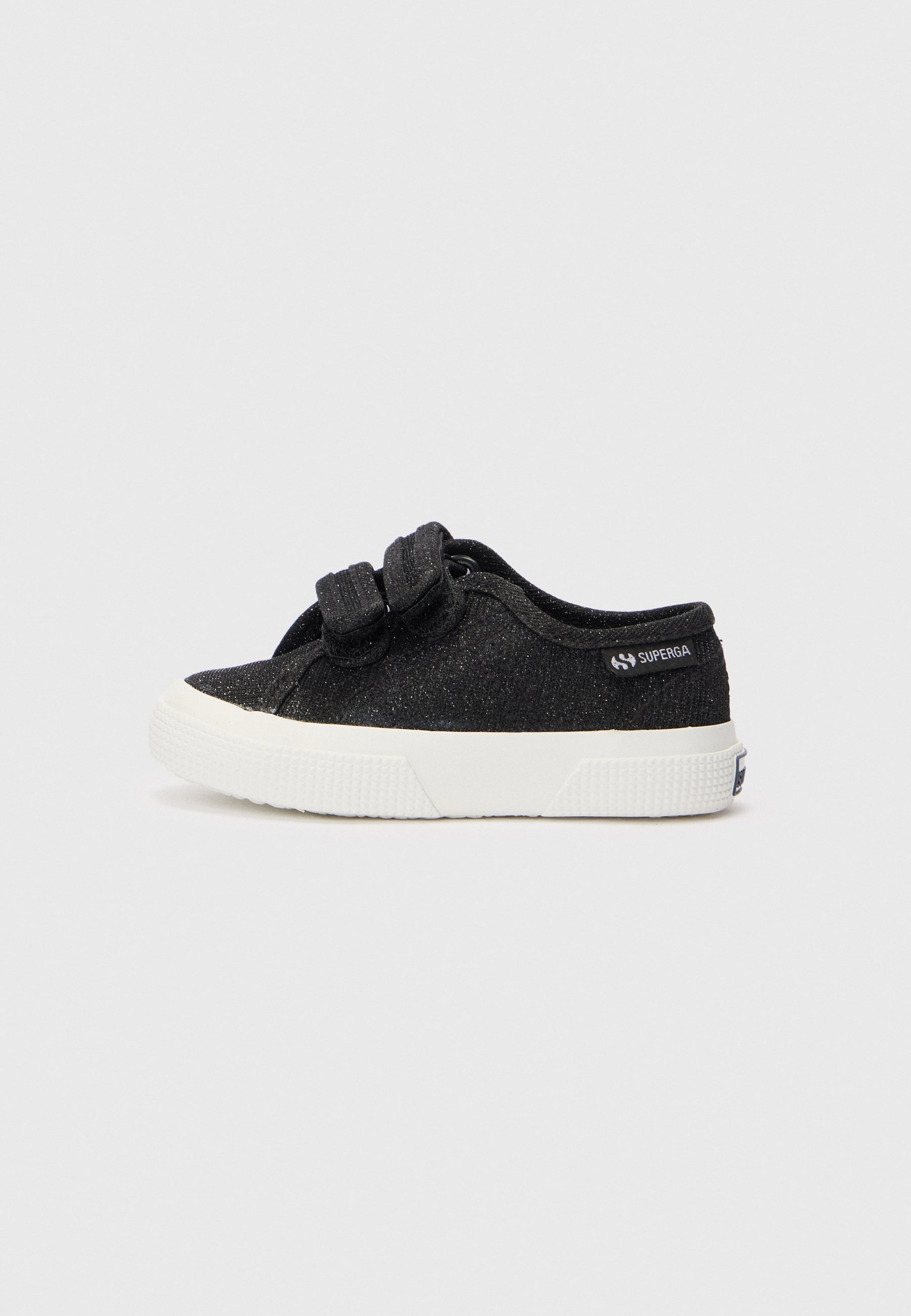 Baskets Superga KIDS LAME - noires