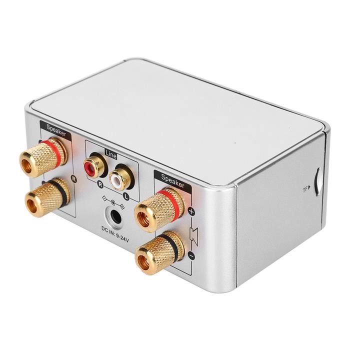 Versterker - MXZZAND - HIFI Bluetooth 5.0 - 50W x 2 - 30W x 2 bij 4 ohm - Zwart