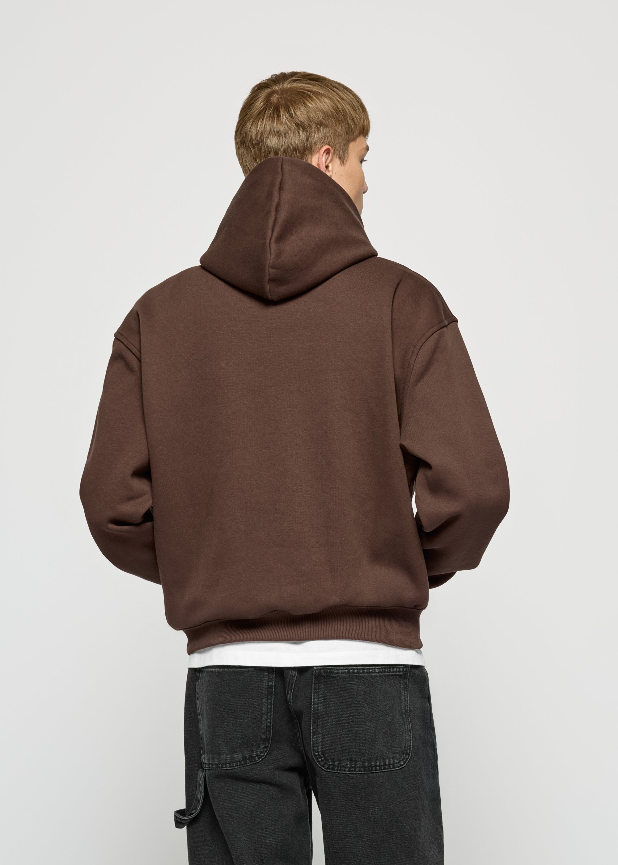 Burocs BASIC - Hoodie - chocoladebruin