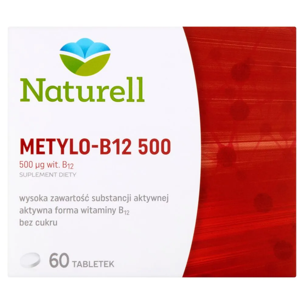 Naturell Metylo-B12 500 mg,Tabletki