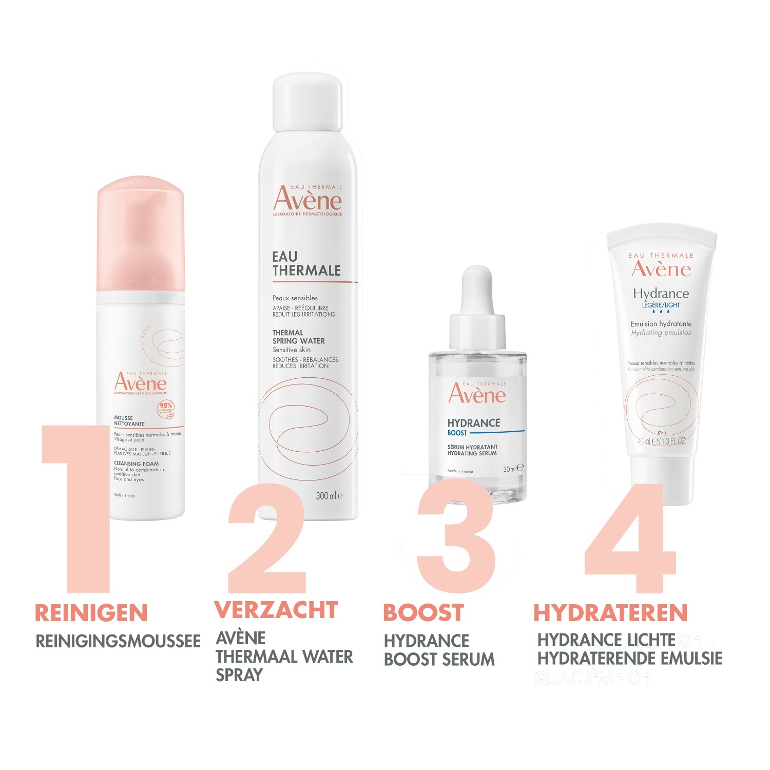 Avène čistilna pena za obraz Les Essentiels Les Essentiels čistilna pena – 50 ml