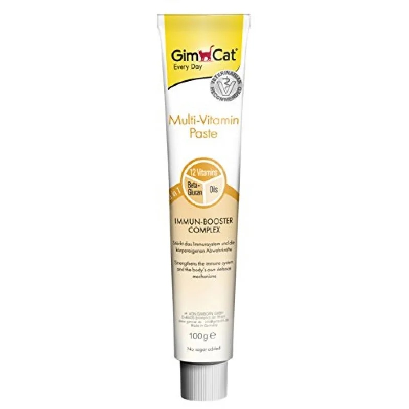 Pâte multivitaminée GIMPET C/Tgos 100 g
