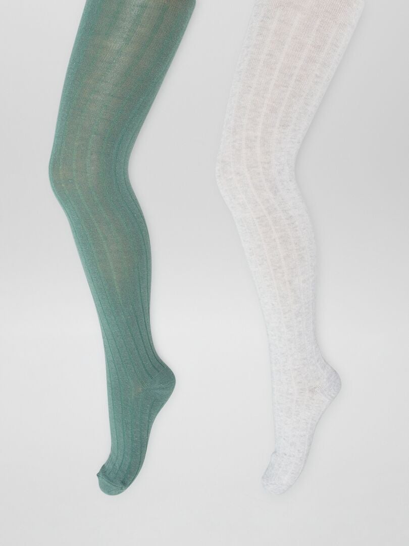 Conjunto de 2 medias abrigadas - CAQUI