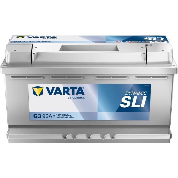 VARTA Car Battery G3 (+ right) 12V 95AH 800A
