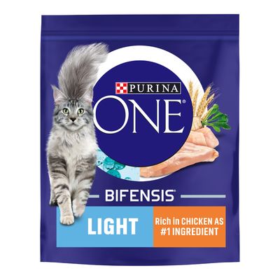 PURINA ONE Light suché krmivo pro kočky s kuřecím masem a pšenicí
