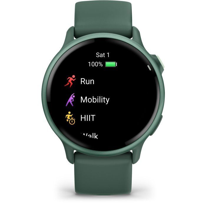 Garmin Vivoactive 6 Sport Smartwatch - AMOLED Screen - GPS - Green