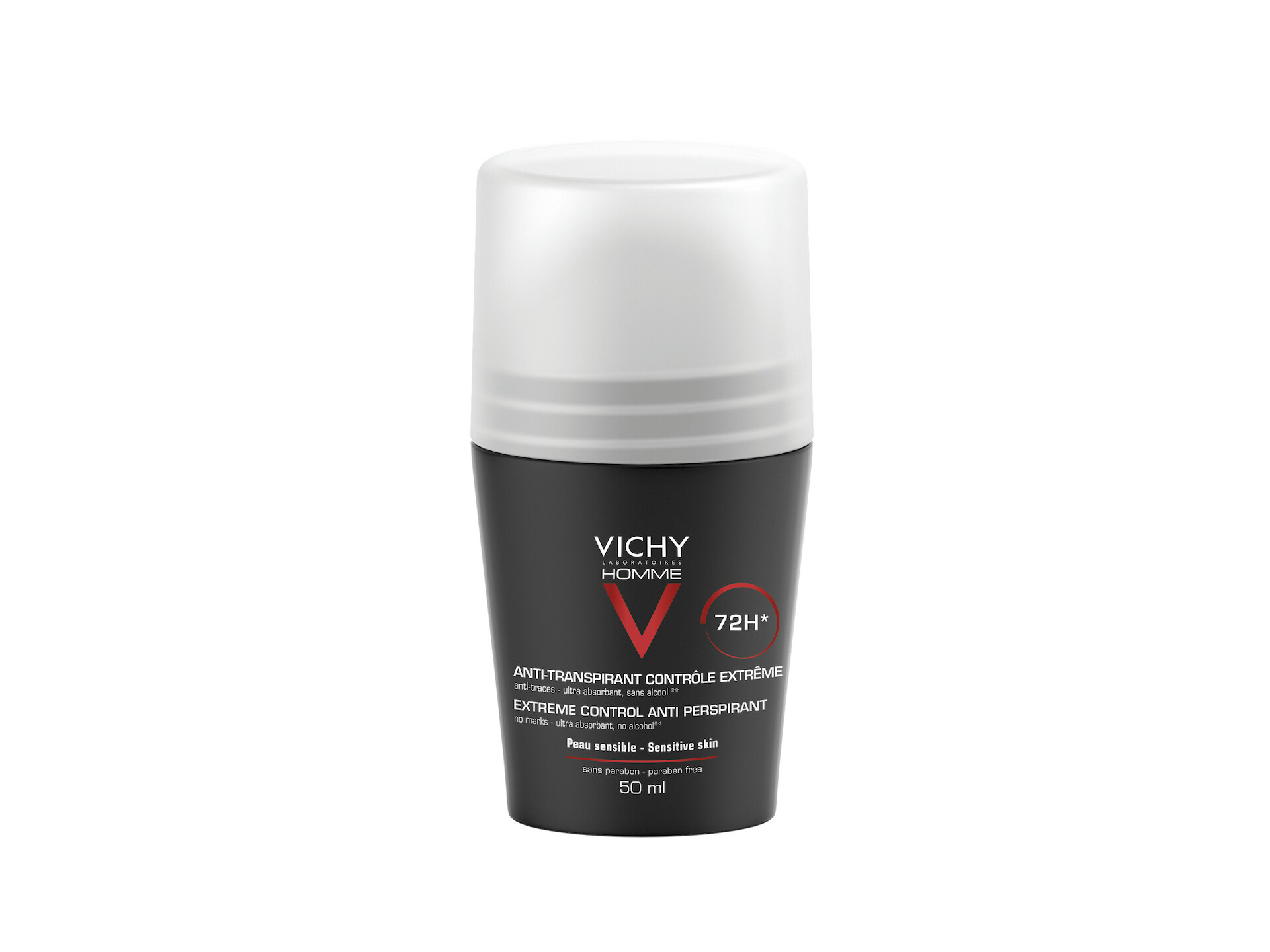 Homme izzadásgátló dezodor roll-on 72 óra 50 ml - Vichy