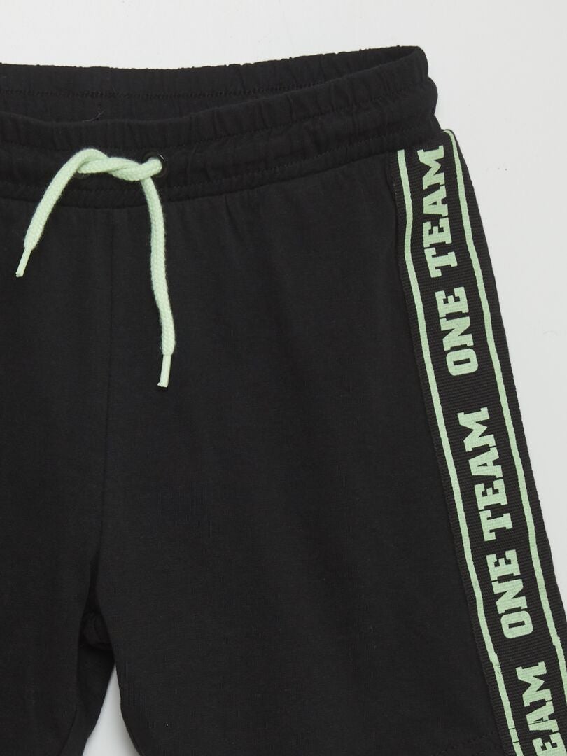 Conjunto de camiseta y pantalón corto - 2 piezas - BLANCO