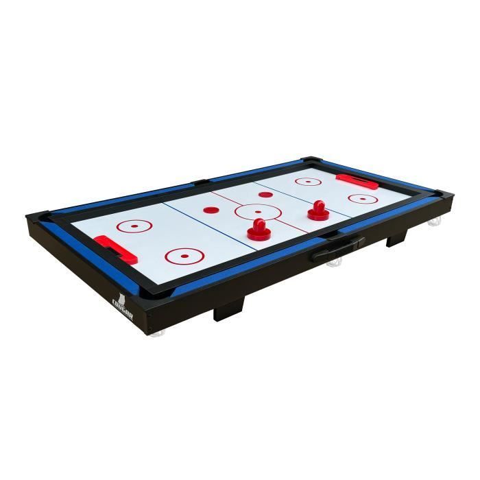 Tavolo da gioco multifunzione - COUGAR - Mini Nero-Blu - Biliardo, Hockey, Ping pong - 3 in 1 - 118x64x12 cm