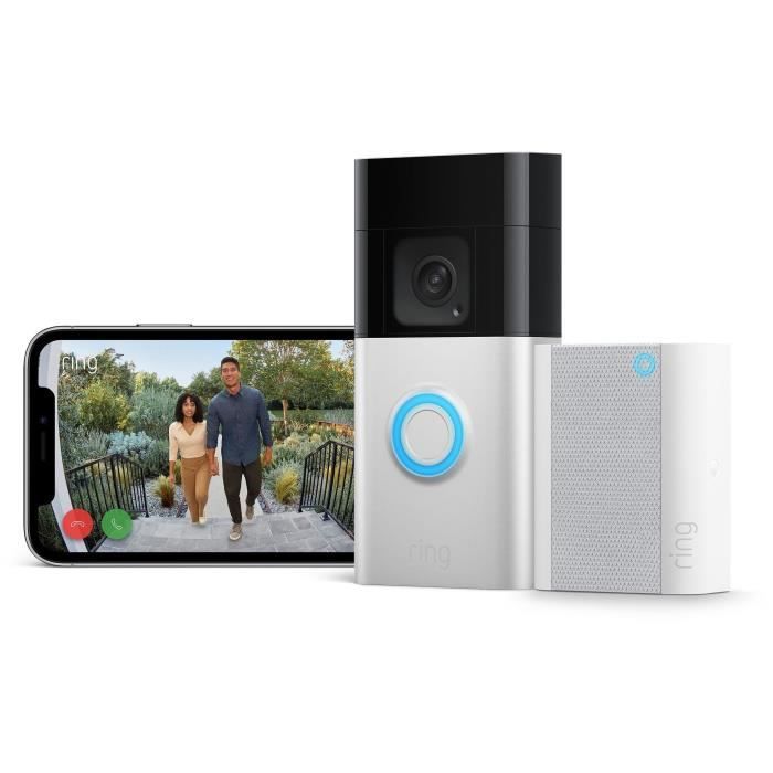 Videocitofono - RING - Batteria Plus + Suoneria di seconda generazione - MTK - UE