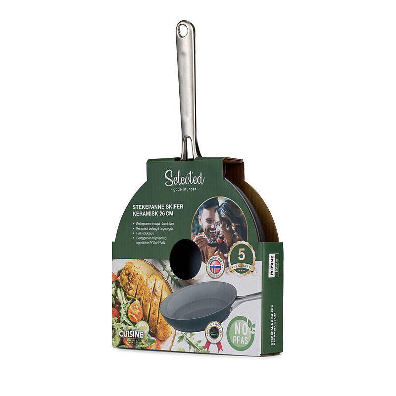 Sartén de cerámica Cuisine Selected de 26 cm de diámetro