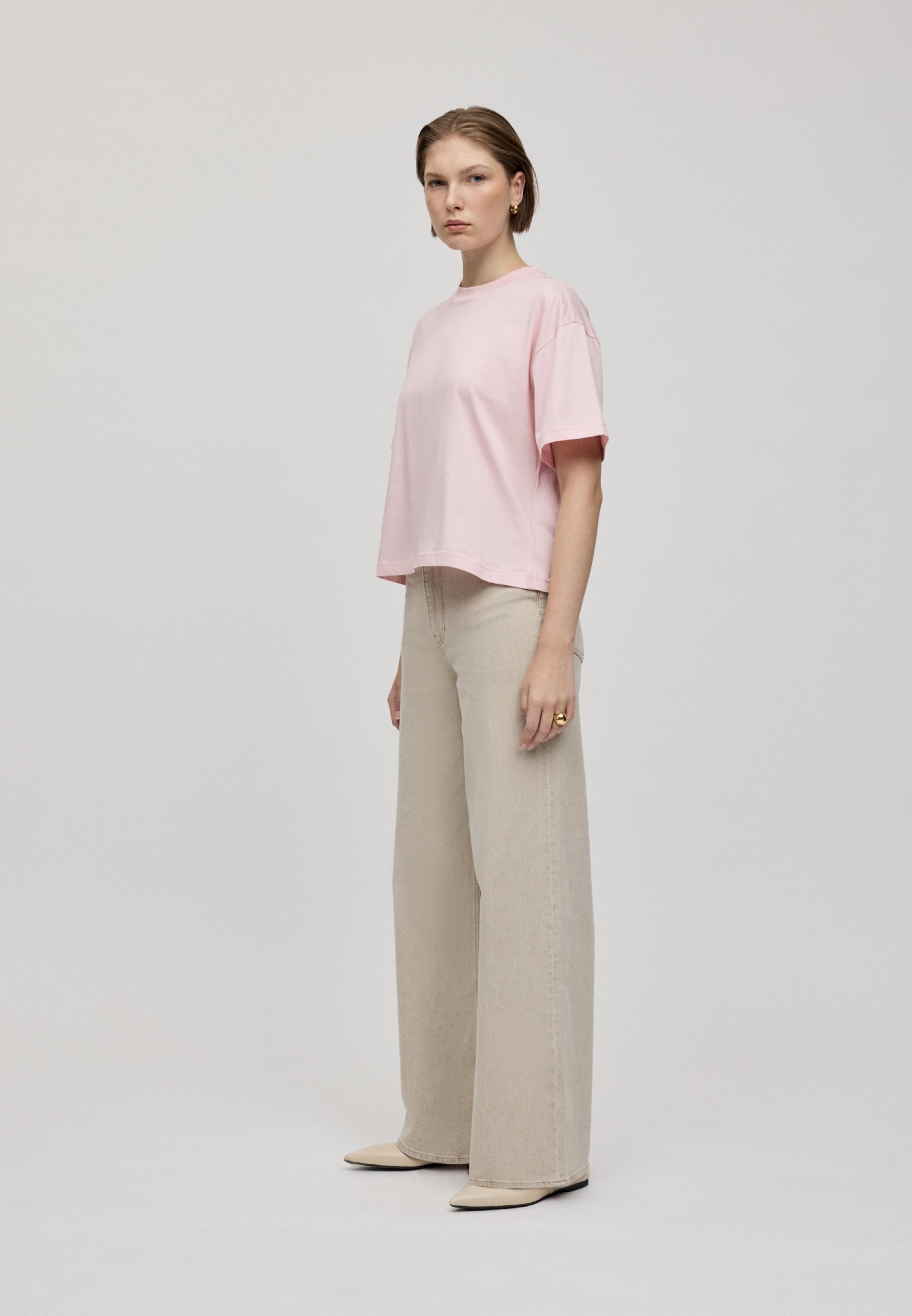 IVY OAK KYLA - T-shirt basique - erdbeer creme