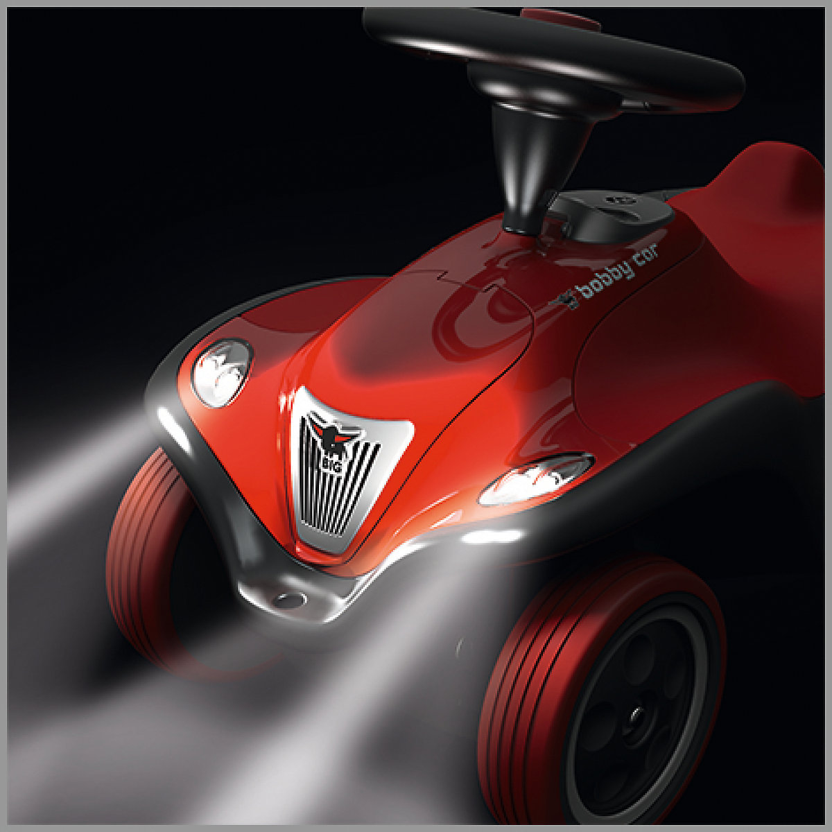 Grote Bobby Auto VOLGENDE, rot/zwart zwart/rot